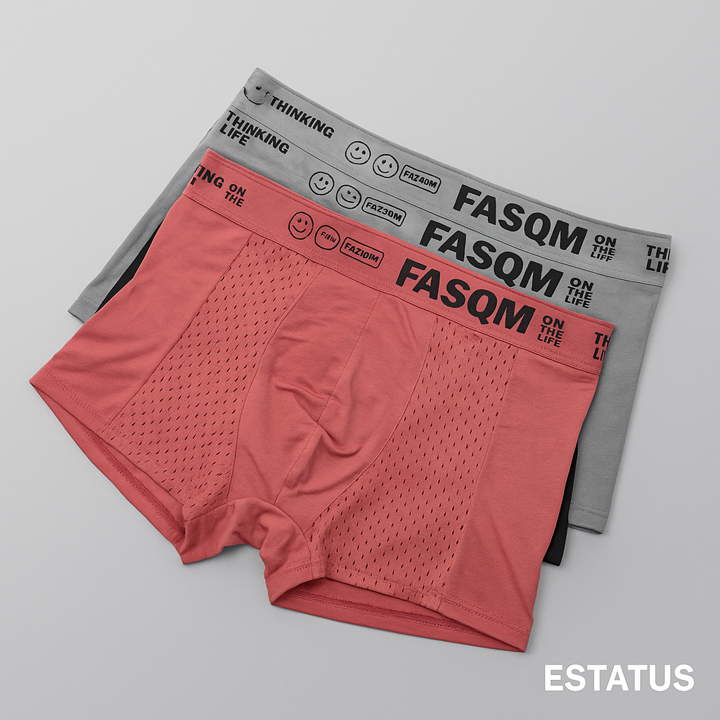 Pack Premium Full Men — 3 Boxers + 3 Medias + Billetera + Reloj + Pulsera por S/99