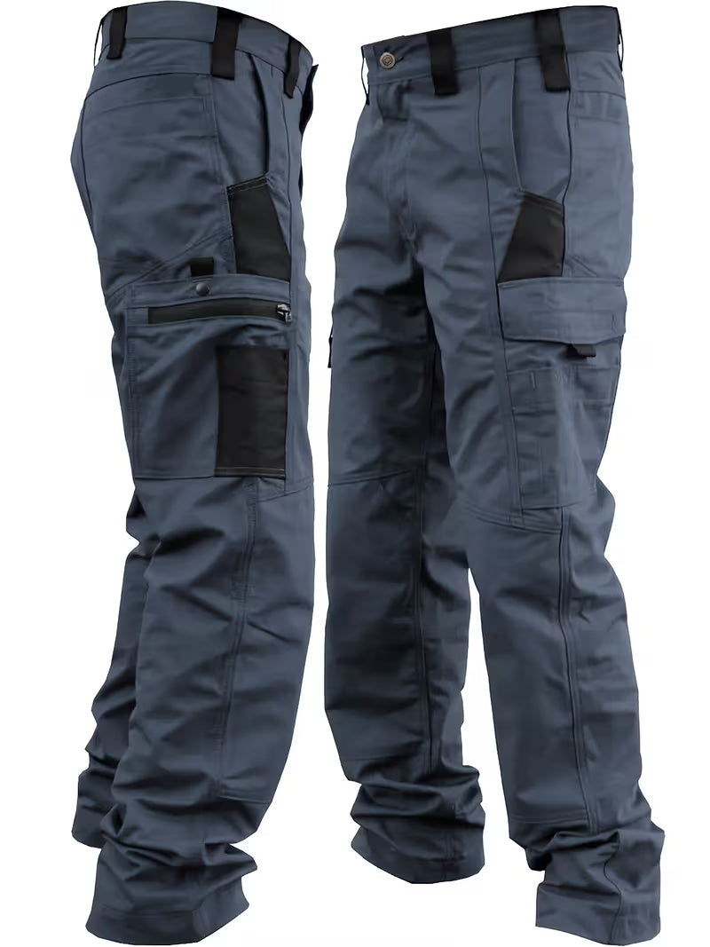 Pantalones Cargo de Trabajo Multi-Pocket  Impermeables para hombre