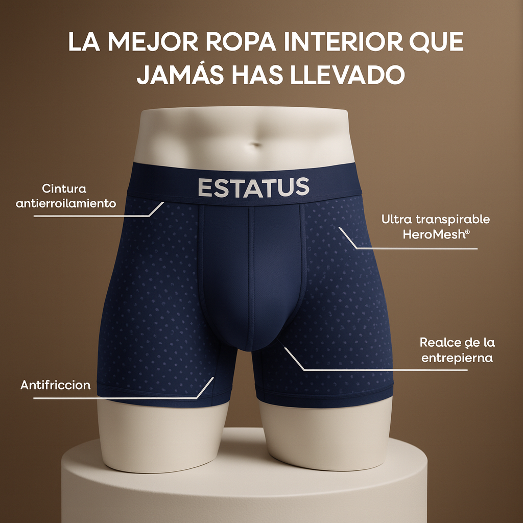 ESTATUS | Boxers De Bambú 2.0 - Compra 5 y llévate 5 GRATIS
