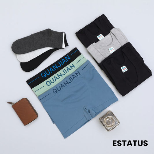 Pack Completo Ropa interior para hombre + 2 Regalos