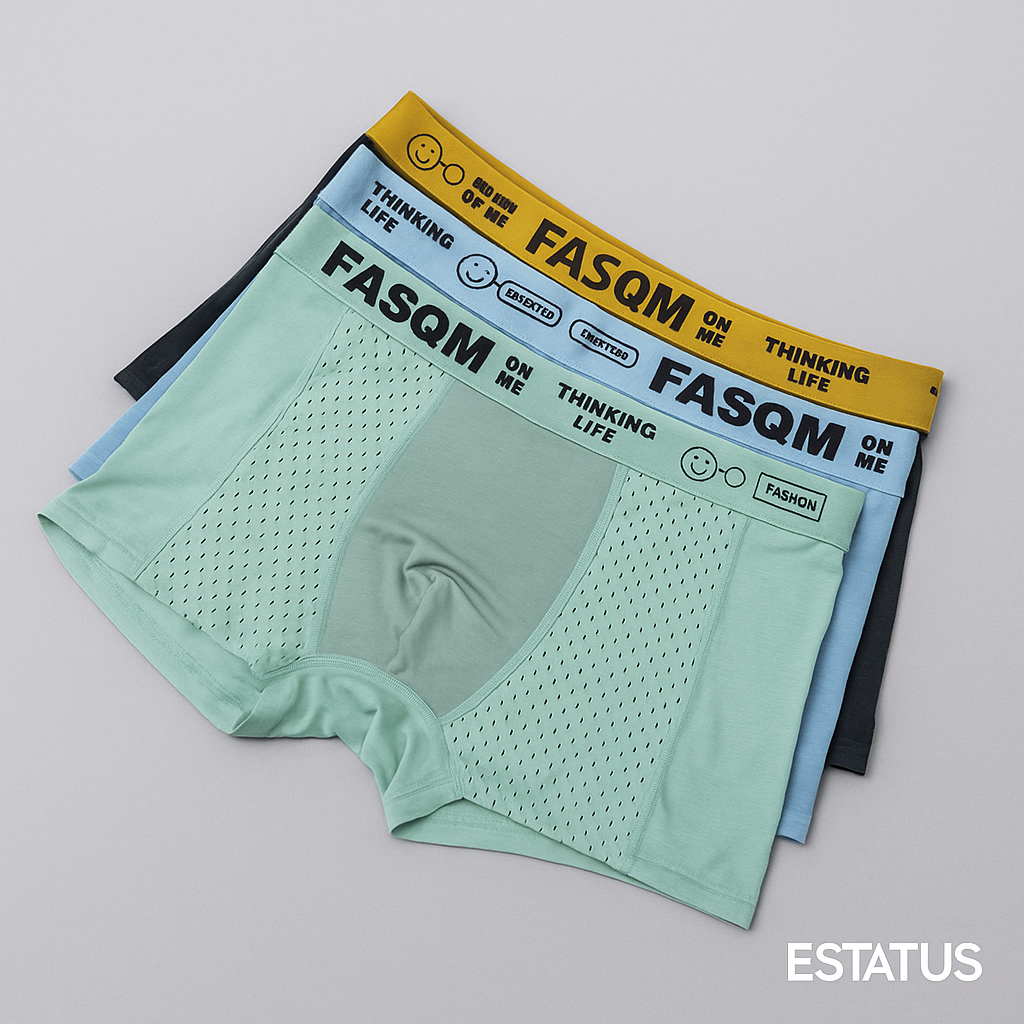 Pack Premium Full Men — 3 Boxers + 3 Medias + Billetera + Reloj + Pulsera por S/99