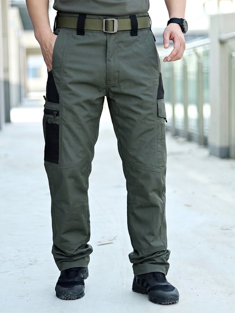 Pantalones Cargo de Trabajo Multi-Pocket  Impermeables para hombre